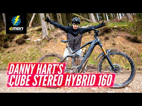 Danny Hart's 2022 Cube Stereo Hybrid 160 SLT | EMBN Pro Bike Check