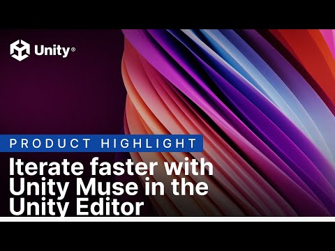 Iterate faster with Unity Muse in the Unity Editor