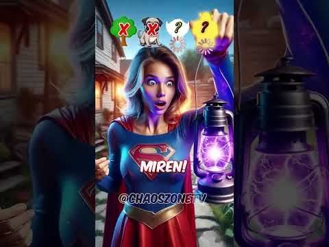 ¡Supergirl usó LÁMPARA MALDITA en Spider-Man, Venom y Capitán América! ⛔ #shorts