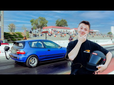 I took my AWD Honda Drag Racing