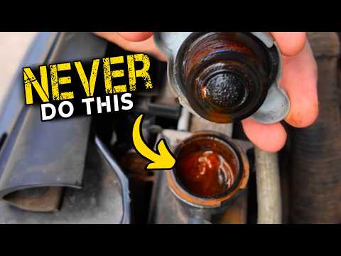 Flushing a Nasty Coolant System: DIY Steps