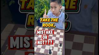 Take the rook, mistake or not?? #chess #chessgames #boardgames