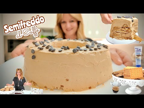 SOLO 4 INGREDIENTI ☕️ SEMIFREDDO AL CAFFÈ ☕️ senza uova senza gelatina FACILISSIMO