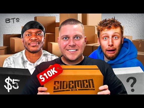 What you MISSED on the SIDEMEN $1 vs $10,000 Mystery Box Shoot