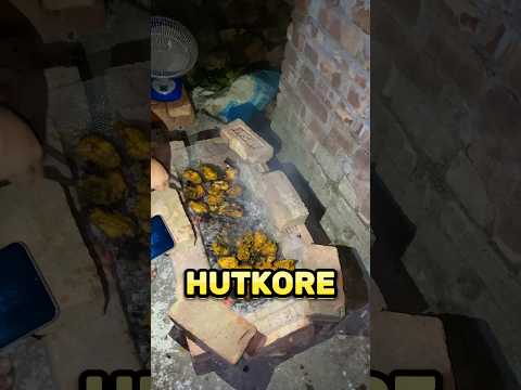 Hut kore bbq korlam 🍗 #minivlog #vlog #shorts