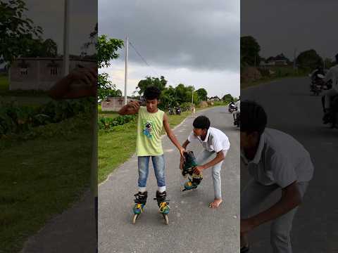 Episk stunts på het asfalt🛼😱#roadskating#trendin#inlineskating#skating#publicreaction#shorts#skater
