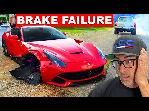 DDE's Twin-Turbo F12 Ferrari Race-car Build gets a Brake System Recall