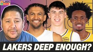 LAKERS MAILBAG: Is THIS Roster Any DEEPER Than Last Year's?