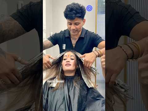 My Hair, My Crown  👑 #hairbysanjeev #kumbh #prayagraj #sadhvipragya ￼￼ ￼￼￼