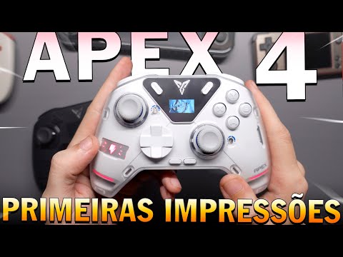 FlyDigi APEX 4 vs APEX 3! GAMEPAD MAIS INOVADOR de 2024