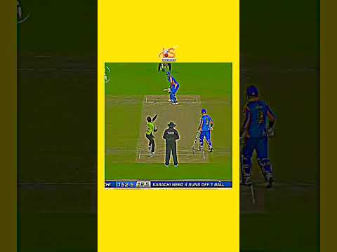 Kieron Pollard won the Match create Drama #cricket #shorts