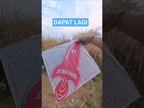 sekali tempel langsung ngok #layanganputus #pipas #kitefighter #layangan #patang #kite