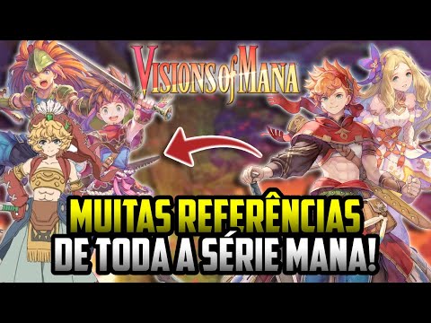 Visions of Mana e os EASTER EGGs que você NÃO VIU!