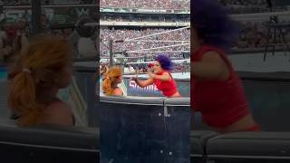 Bayley could have gotten seriously hurt with that move! 😳 #WWE #SummerSlam