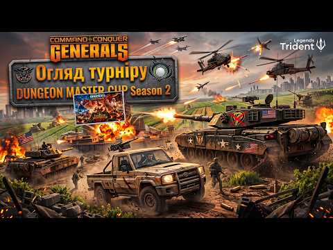 Огляд ігор з серії DUNGEON CUP Season 2 [TL C&amp;C Generals Zero Hour]