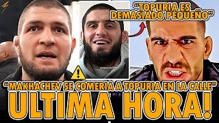⚠️¡POLEMICA ILIA TOPURIA AMENAZADO, SERÍA DESTRUIDO POR EL EQUIPO DE KHABIB Y MAKHACHEV EN LA CALLE!