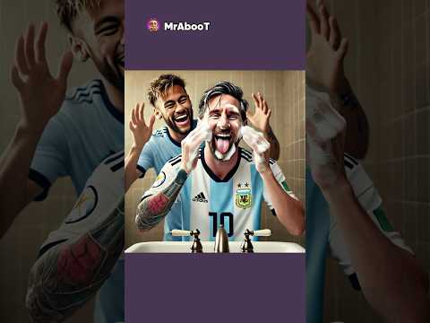 Só Fé [ Messi e Neymar - AI Edition ] #futebol #neymar #messi