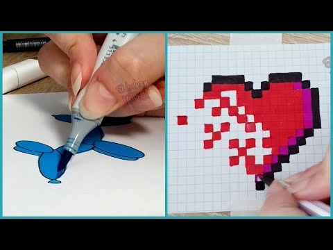 Simple Tips and Life Hacks on Drawing That Really Work #2! EASY RECIPES TO BECOME AN ARTIST!