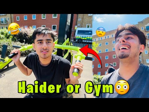 Haider Nay Gym Start kardi😳? Haider Shamir vlogs !