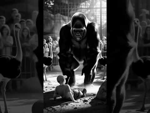 Gorilla boy zoo #music #slowedandreverb #punk #edit #food #bees #bear #birds #birdsounds #and #zoo