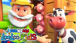 Dans la ferme à Mathurin - Chansons Pour Les Petit - Comptines Bébé - LooLoo Kids Français