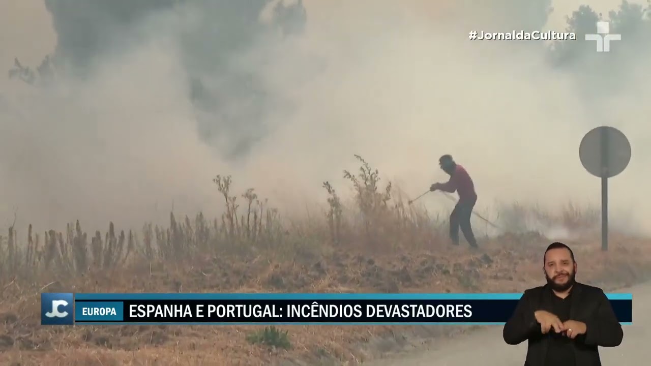 Recorde de incêndios florestais na Europa