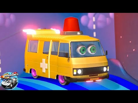 Wheels on the Ambulance + More Vehicle Rhymes for Kids