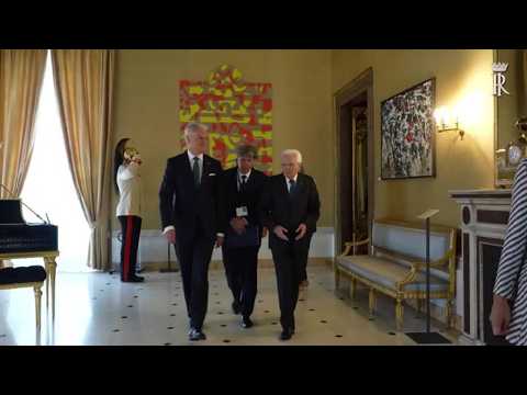 Mattarella riceve Presidente Nauseda: Italia e Lituania hanno a cuore la sicurezza e la pace