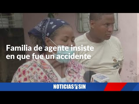 Familia de agente insiste en que fue un accidente