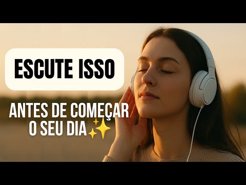 ESCUTE ISSO ANTES DE COMEÇAR O SEU DIA!