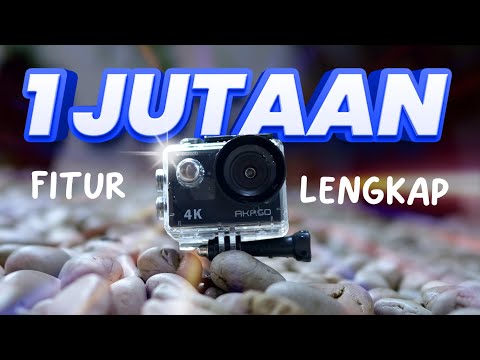 Action Cam 1 Jutaan Paling Lengkap! Bisa rekam 4k !?