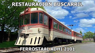 Restaurando un tren - Buscarril ADHi 2101 (Capítulo 1 - Carrocería).