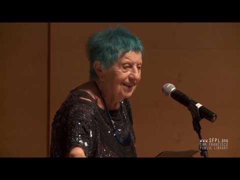 ruth weiss at the San Francisco Public Library