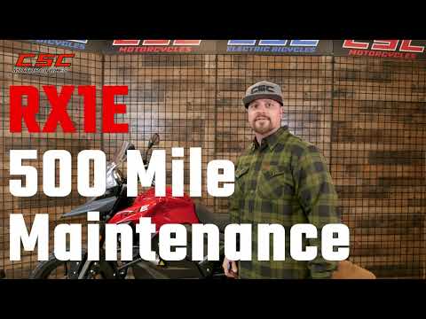 How to Perform the First 500 Mile Service on Your CSC RX1E Electric Motorcycle