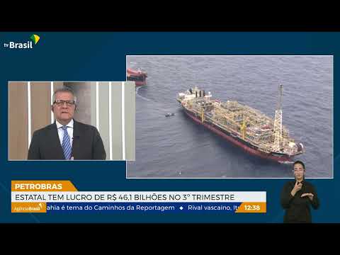 Petrobras tem lucro líquido de R$ 46 bilhões no terceiro trimestre