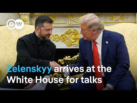 YouTube video thumbnail: Trump Pressing for Swift End to Ukraine War