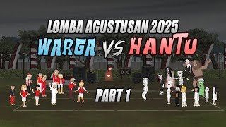 Lomba Agustusan WARGA VS HANTU - Part 1 - Animasi Kartun Lucu - WargaNet Life