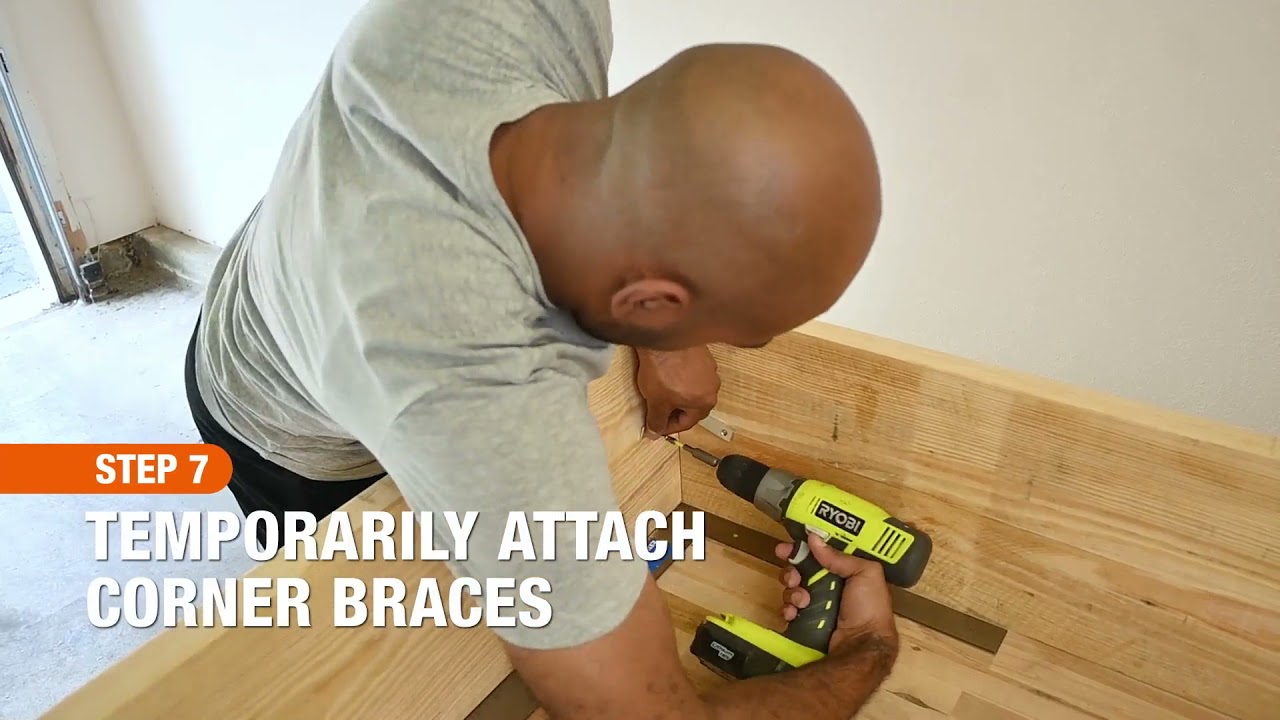How to Build a DIY Waterfall Console Table