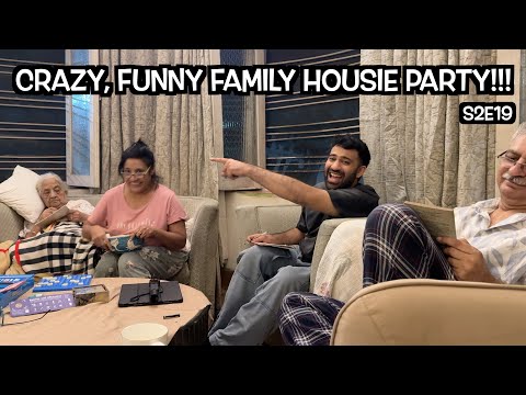 CRAZY, FUNNY FAMILY HOUSIE PARTY!!! - S2E19