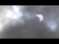 Partial solar eclipse, Manila, Philippines on July 22, 2009 in HD
