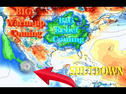 Get Ready! Here Comes BIG Temperature Changes! & Tropics Will Shutdown
