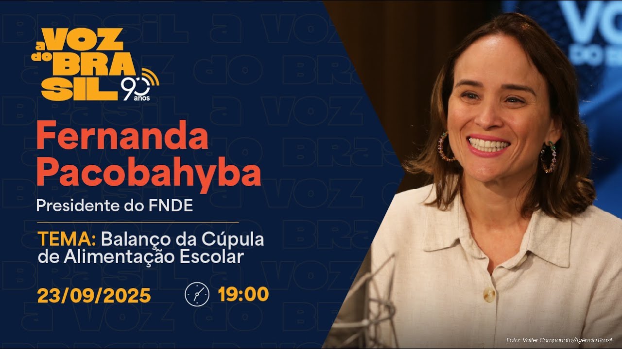 🔴 FERNANDA PACOBAYBA | A VOZ DO BRASIL