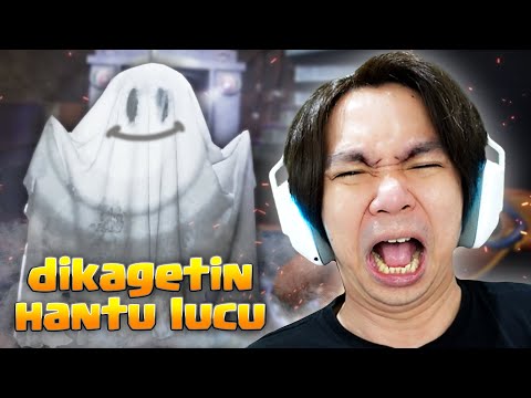 MiawAug Dikagetin Hantu Lucu