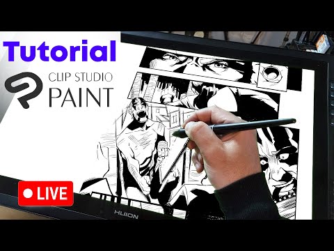 Come DISEGNO una PAGINA di FUMETTO con CLIP STUDIO PAINT