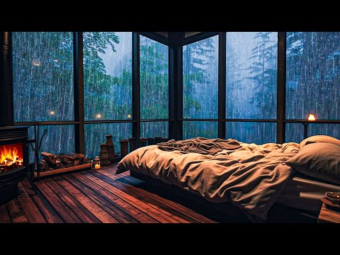 Soothing Rainfall with Thunder for Deep Relaxation, Focus, and Better Sleep