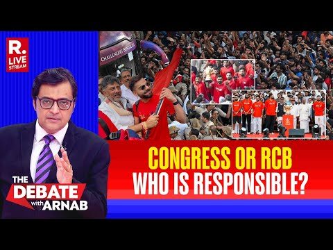 Debate With Arnab: RCB VS Karnataka Govt: Who Is Responsible For The Stampede?