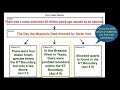 Understanding the CER Activity and Evidence