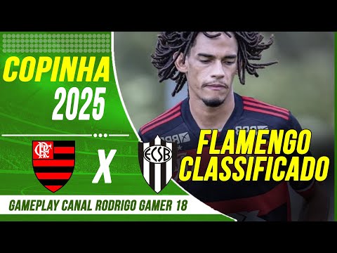 FLAMENGO X SÃO BERNARDO AO VIVO (COM IMAGENS !!!) COPINHA 2025 - JOGO DE HOJE - ASSISTA AGORA!