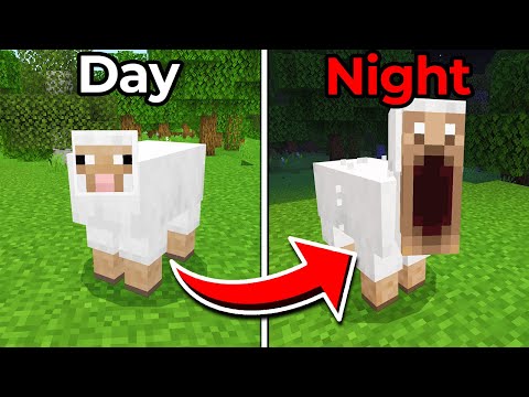 Minecraft Becomes Scary At NIGHT...