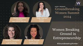 Women Breaking Ground In Entrepreneurship